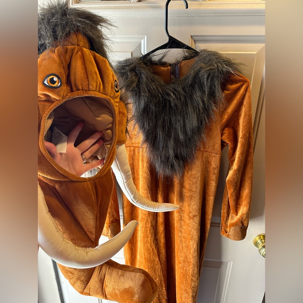 Vintage ice age manny the mammoth Halloween costume